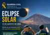 Dispositivo especial de seguridad de la Guardia Civil para garantizar el desarrollo del eclipse solar del próximo 12 de agosto