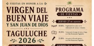 Taguluche celebra sus fiestas en honor a la Virgen del Buen Viaje y San Juan de Dios