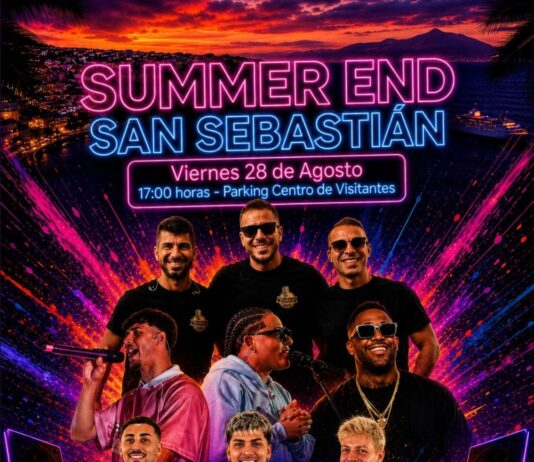 San Sebastián de La Gomera despide agosto con la gran fiesta del “Summer End”