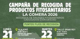 El Cabildo pone en marcha una campaña para la recogida de envases fitosanitarios caducados o en desuso