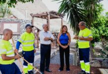 El programa de inserción laboral para mayores de 60 años avanza en los seis municipios de La Gomera