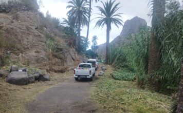 Vallehermoso retoma las actuaciones de mejora en los barrios tras el periodo estival