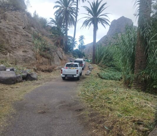 Vallehermoso retoma las actuaciones de mejora en los barrios tras el periodo estival