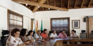 Vallehermoso acuerda con el Cabildo la transferencia de 2 millones de euros para las obras de emergencia en Erque y Erquito