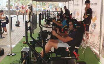 El Campeonato de Canarias Sim Racing supera con éxito su visita a la isla de La Gomera