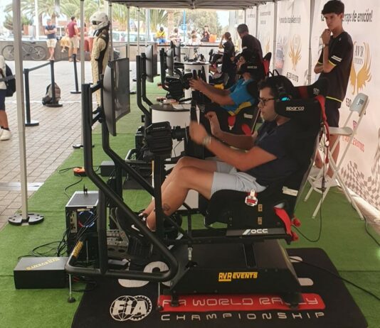 El Campeonato de Canarias Sim Racing supera con éxito su visita a la isla de La Gomera