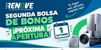 Canarias activa mañana más de 800.000 euros en nuevos bonos del Plan Renove de Electrodomésticos