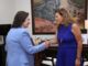Astrid Pérez recibe a la nueva decana del Cuerpo Consular acreditado en Santa Cruz de Tenerife