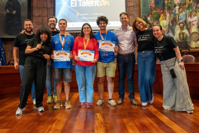 Equipo ALISIOS, finalista por la isla de La Gomera en la Gran Final de El Talentón Junior 2026