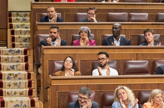 Esther Rodríguez en el Congreso de los Diputados