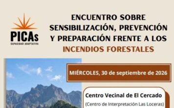 Vallehermoso acoge una semana de acciones para reforzar la prevención y autoprotección frente a los incendios forestales