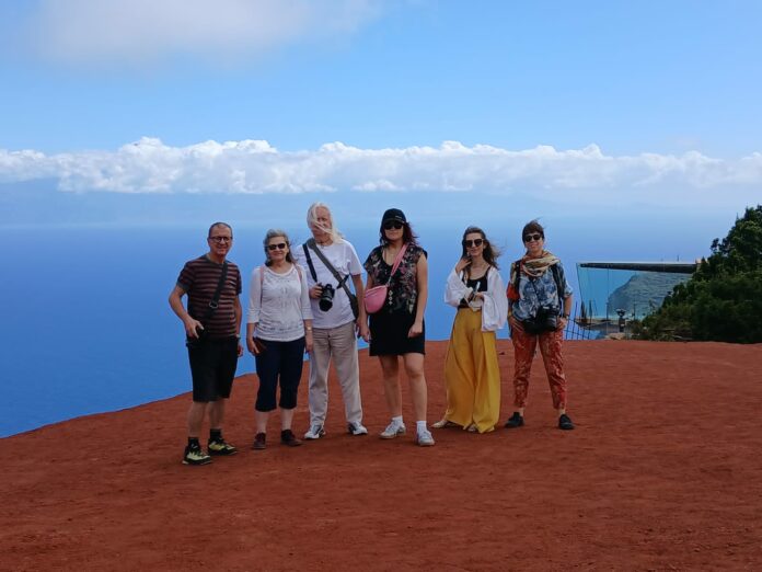 171026 Fotografía del press trip de profesionales de la comunicación de Polonia a La Gomera