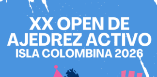 El Cabildo abre inscripciones para participar en la XX edición del Open de Ajedrez Activo Isla Colombina