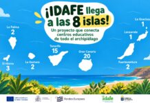El proyecto IDAFE registra 46 centros educativos inscritos y llega por primera vez a las ocho islas