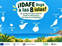El proyecto IDAFE registra 46 centros educativos inscritos y llega por primera vez a las ocho islas