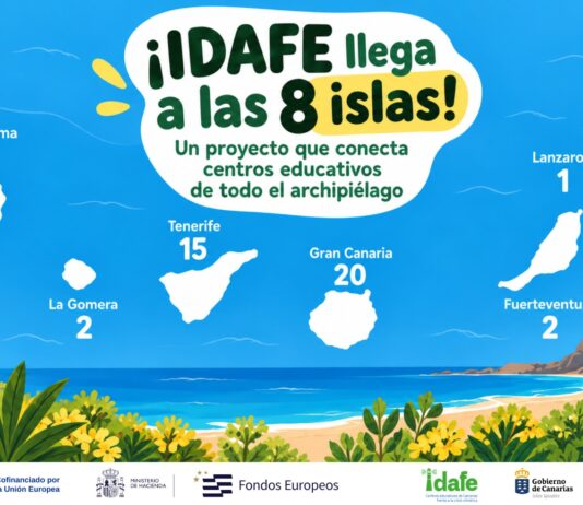 El proyecto IDAFE registra 46 centros educativos inscritos y llega por primera vez a las ocho islas