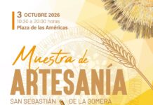 San Sebastián de La Gomera celebra la Muestra de Artesanía de las Fiestas de Octubre