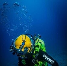 Ejercicios de la Unidad de Buceo de Canarias (UBUCANAR) de la Armada en la isla de La Gomera
