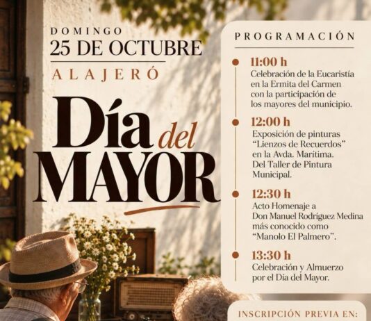 El municipio de Alajeró celebra el próximo 25 de octubre el ‘Día del Mayor’