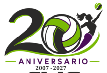 El Club Voleibol Gomahara presenta el logotipo de su 20 aniversario