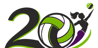 El Club Voleibol Gomahara presenta el logotipo de su 20 aniversario