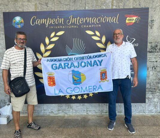 La Garajonay logra 17 medallas en el Internacional de Ornitología de Torremolinos 2026