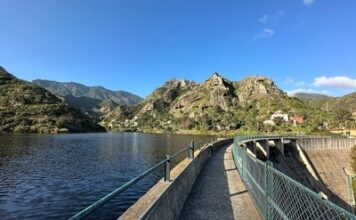 La mejora de la presa de La Encantadora permitirá reforzar la seguridad y optimizar el agua para el regadío en Vallehermoso