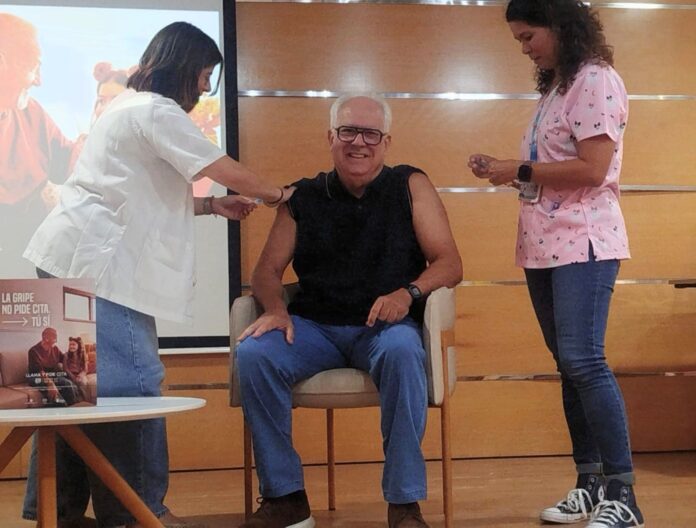 Vacunación persona mayor