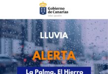 El Gobierno de Canarias activa la alerta por lluvias en El Hierro, La Gomera y La Palma
