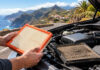 El filtro de aire del coche en La Gomera: la pieza barata que protege al motor del polvo, las curvas y el mar