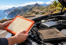 El filtro de aire del coche en La Gomera: la pieza barata que protege al motor del polvo, las curvas y el mar