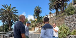 El Ayuntamiento de Vallehermoso recepciona las obras de mejora de los accesos y espacios públicos de El Cercado