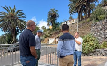 El Ayuntamiento de Vallehermoso recepciona las obras de mejora de los accesos y espacios públicos de El Cercado